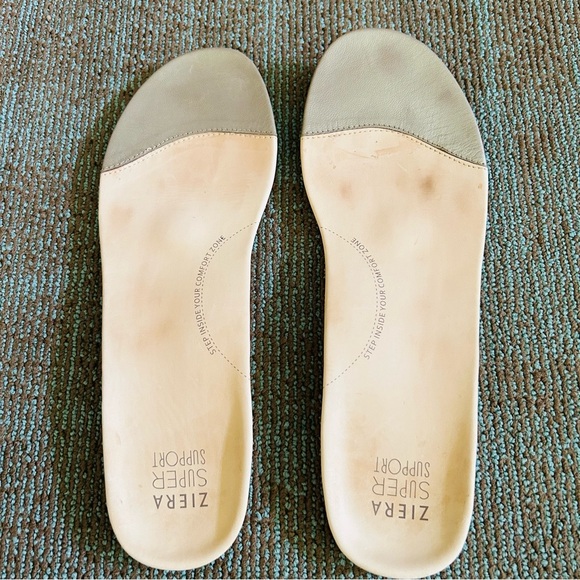 Ziera Greige Taupe Gayle Adjustable Straps Low Wedge Sandals, size 11.5 42 M - Picture 6 of 11